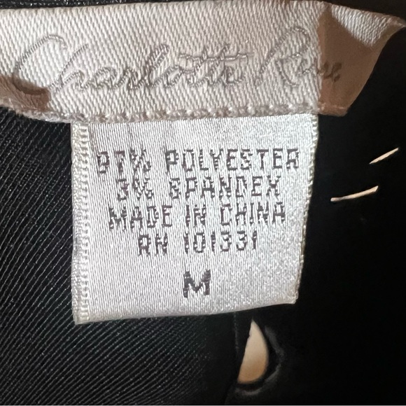 Charlotte Russe Corset Black Size Medium Great Condition - Picture 9 of 9